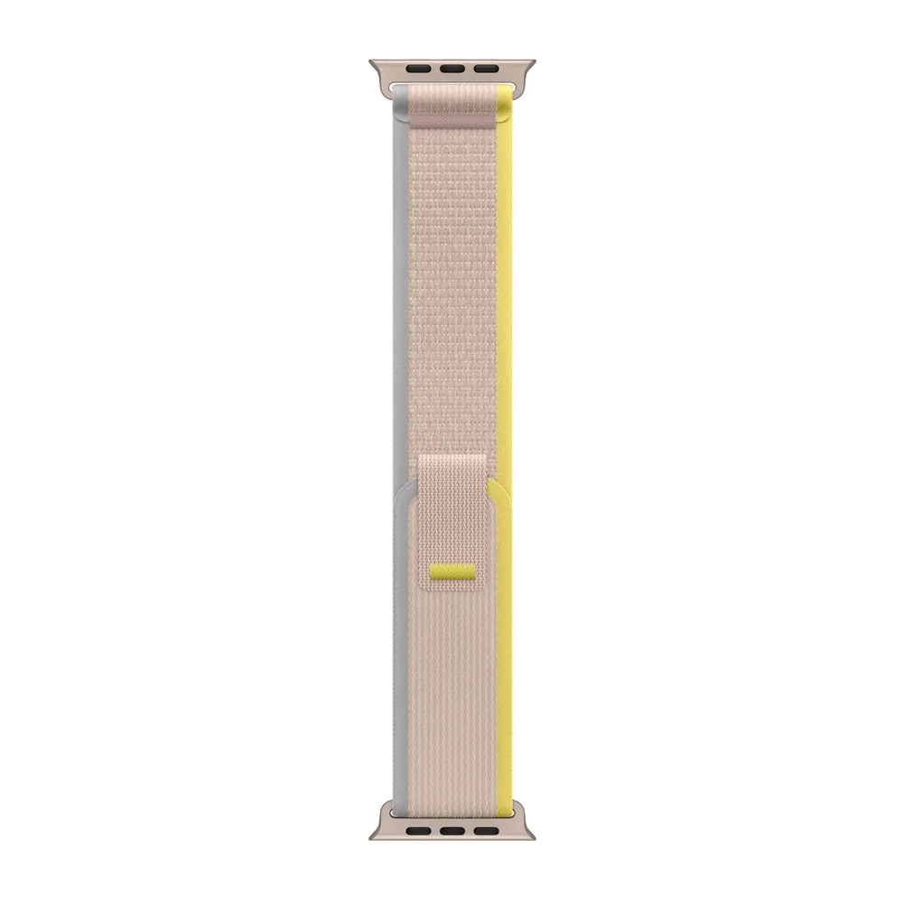 Умные часы Apple Watch Ultra GPS + Cellular, 49mm, Trail Loop S/M, Yellow/Beige (Желтый / Бежевый)