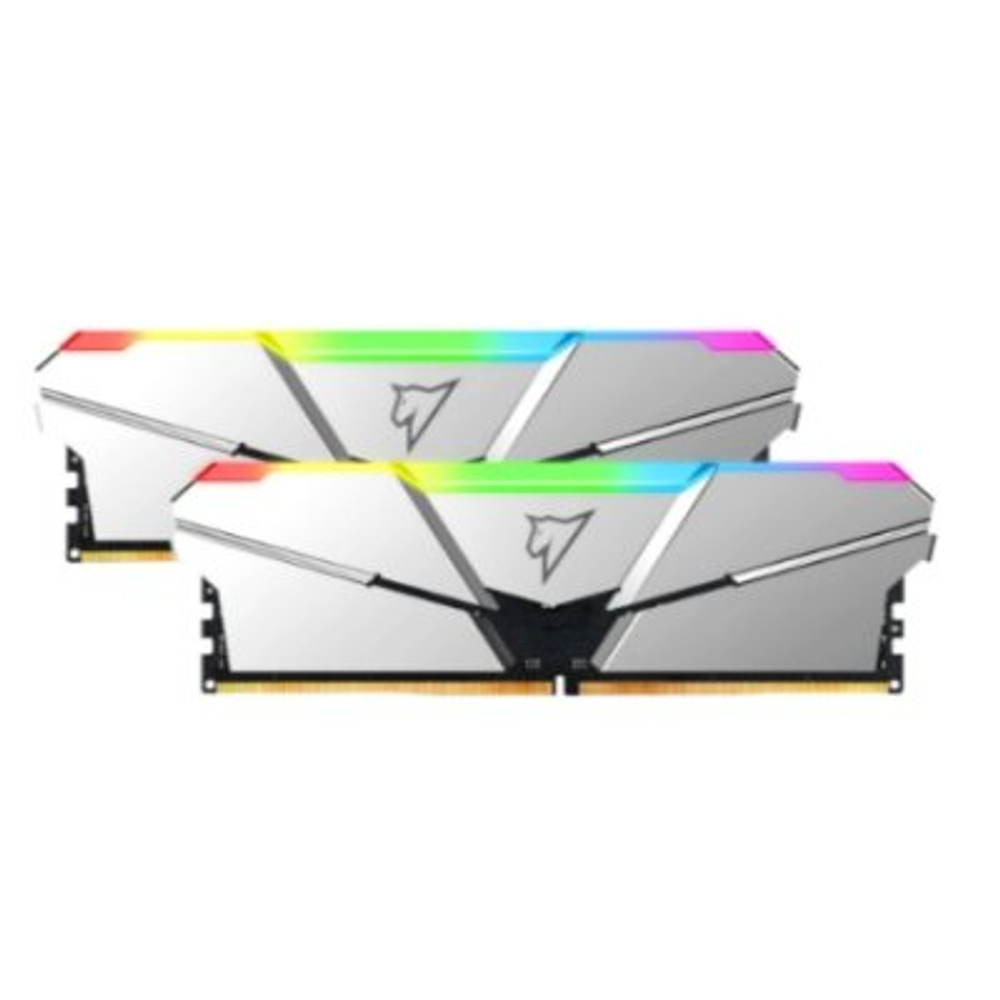 Оперативная память Netac Shadow RGB Silver NTSRD5P56DP-32S