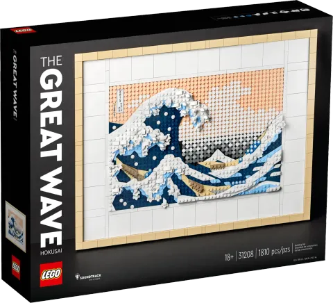 Конструктор LEGO ART 31208 Хокусай – Великая волна
