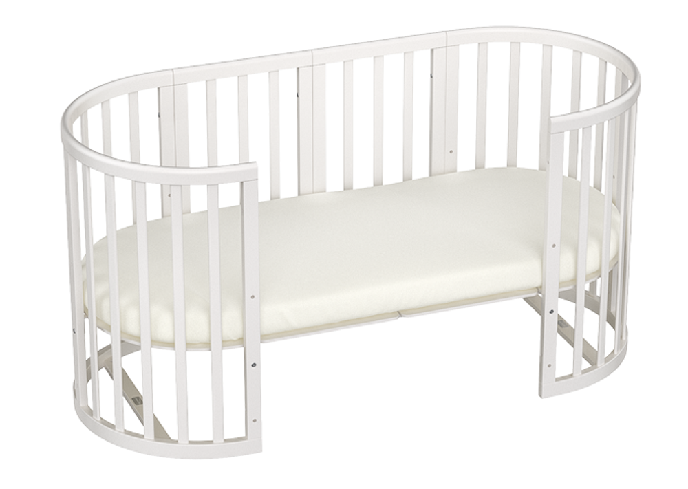 Удлинение для кроватки Ellipsebed до 165 см (белый)