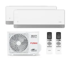 Мульти сплит-система Funai 2 x RAM-I-KMS25HP.W01/S / RAM-I-2OK40HP.01/U