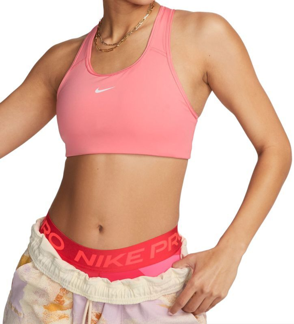 ТОП теннисный Nike Swoosh Bra - Розовый