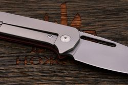 Нож складной Artisan 1843G-DRC Arion, клинок 92мм, сталь CPM S35VN, рукоять микарта/титан