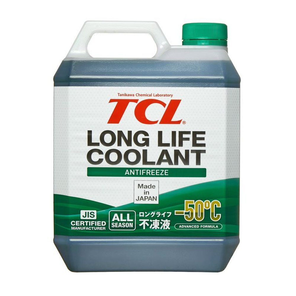 АНТИФРИЗ TCL LLC -50C зеленый, 4 л LLC01229