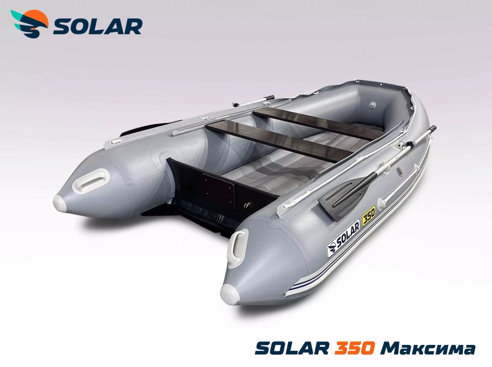 Лодка надувная моторная solar-350 к (максима)