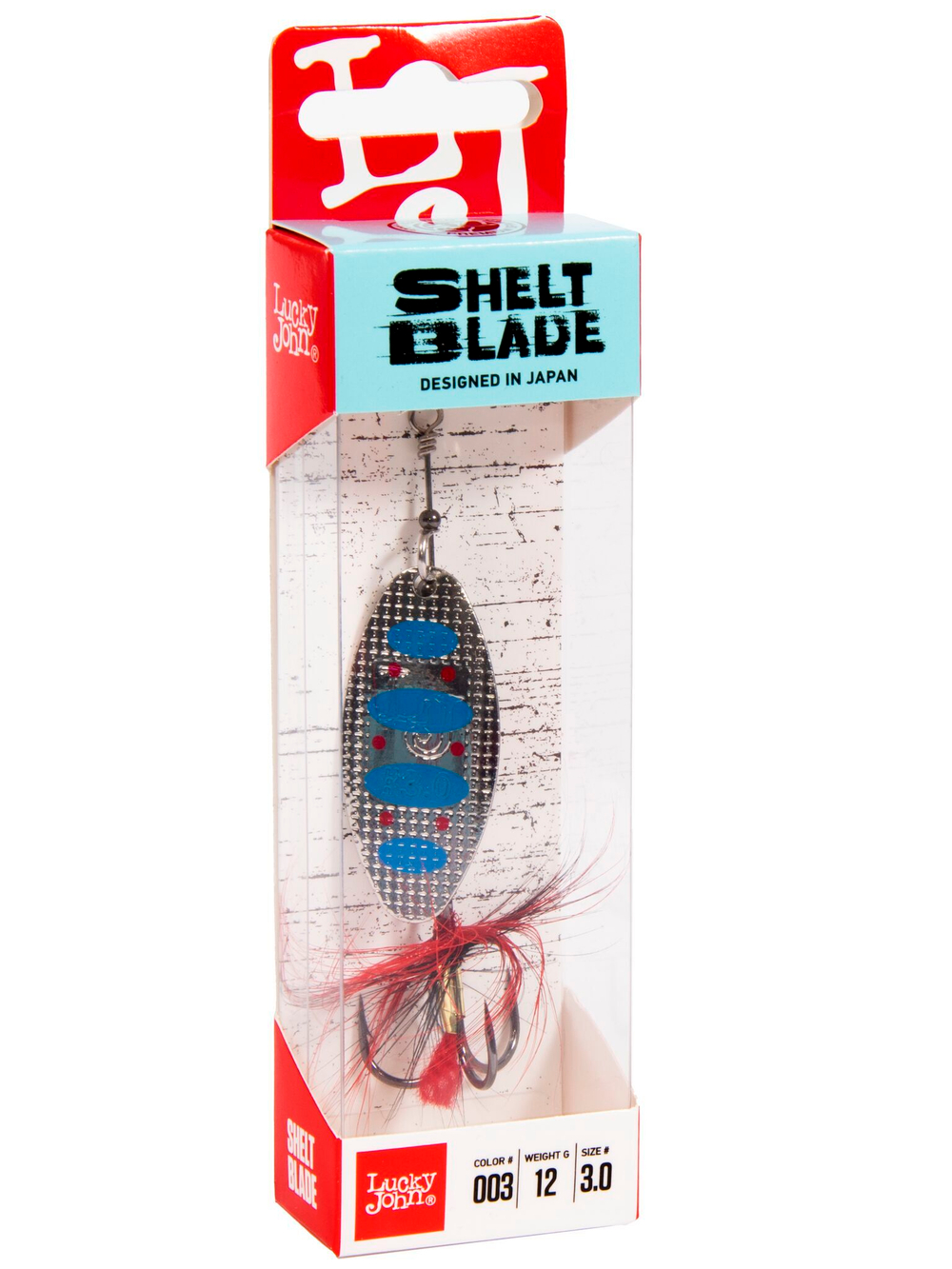 Блесна вращающаяся Lucky John SHELT BLADE 03 12.0г 003