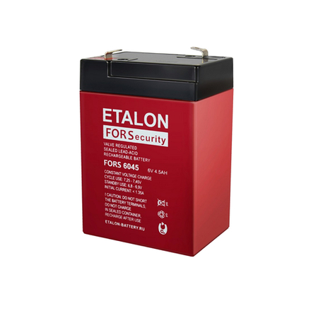 Аккумулятор ETALON FORS 6045 (6В 4.5А/ч)