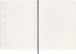 Еженедельник Moleskine Classic Soft WKNT XL (DSB2012WN4) 19х25см мягкая обложка синий сапфир