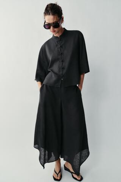 АCИММЕТРИЧНЫЕ БРЮКИ-КЮЛОТЫ — ZARA