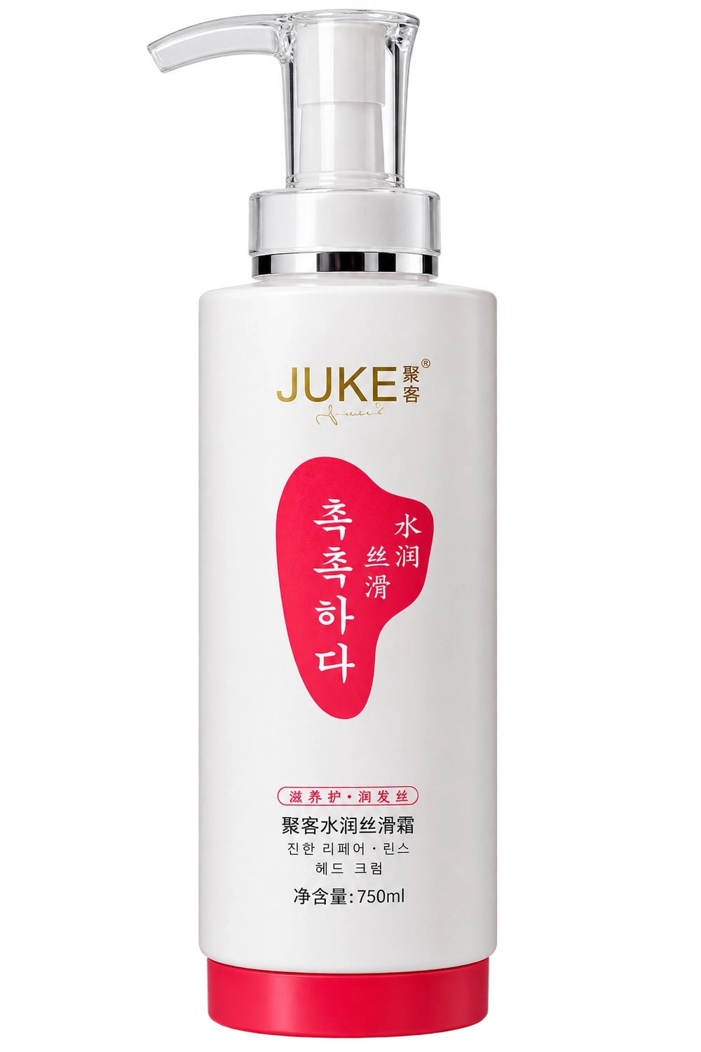 Шампунь шелковый для увлажнения волос 728 мл JUKE Hair Shampoo