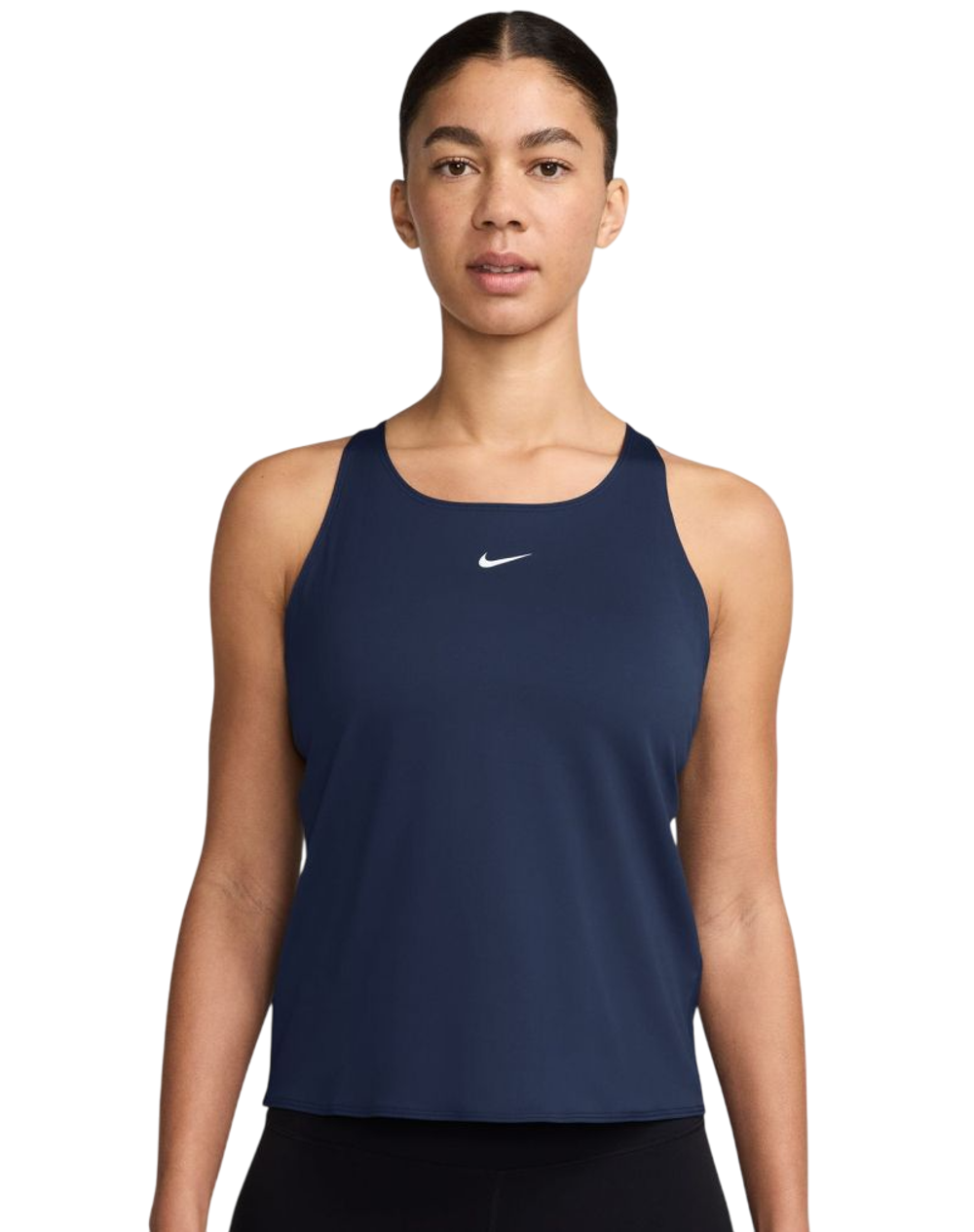 Топ теннисный Nike Dri-Fit Pro Tank - midnight navy/white