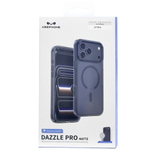 Накладка для i-Phone 17 Pro Keephone Dazzle Pro MagSnap синий