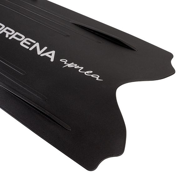 Ласты Scorpena F1 - Apnea черные с черными калошами