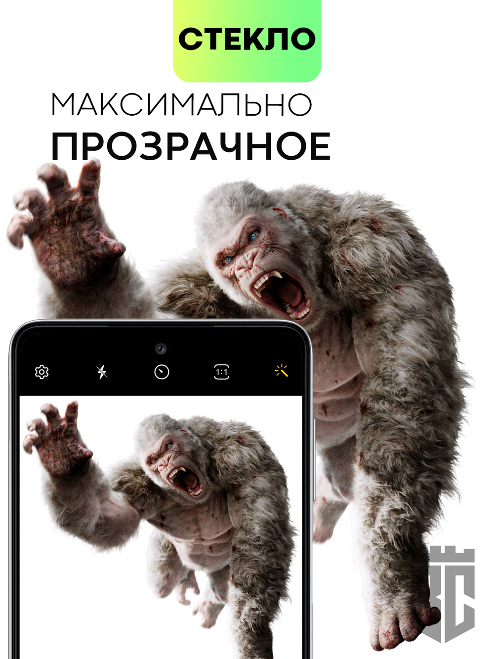 Стекло на камеру BROSCORP для Samsung Galaxy M52 5G оптом (арт. SS-M52-3D-CAM-GLASS-BLACK)