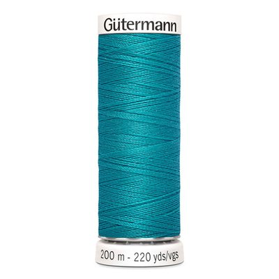 Нитки универсальные Gutermann Sew-all 100 (200 метров), 5 кат. | 055 св.зеленая бирюза
