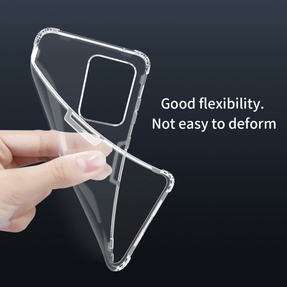 Прозрачный силиконовый чехол Nillkin Nature для Samsung Galaxy S20 Ultra