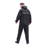 Костюм-дождевик А001 (куртка+штаны), Черный, 5XL