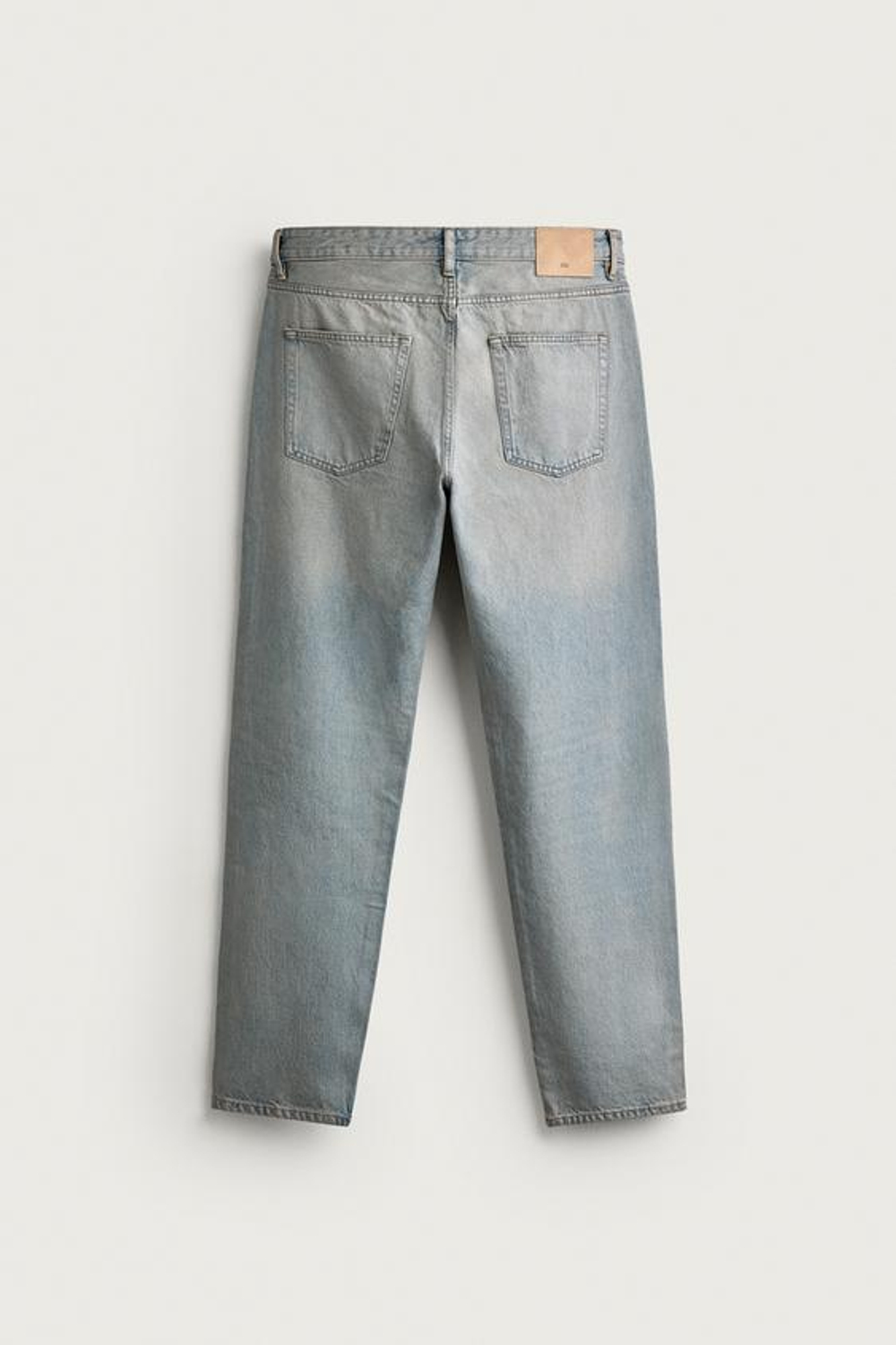 ZARA ДЖИНСЫ SLIM TAPERED, ЗЕЛЕНОВАТО-СИНИЙ