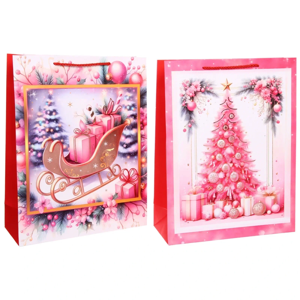 Пакет подарочный «Розовые сны» 31*40*12 см, микс