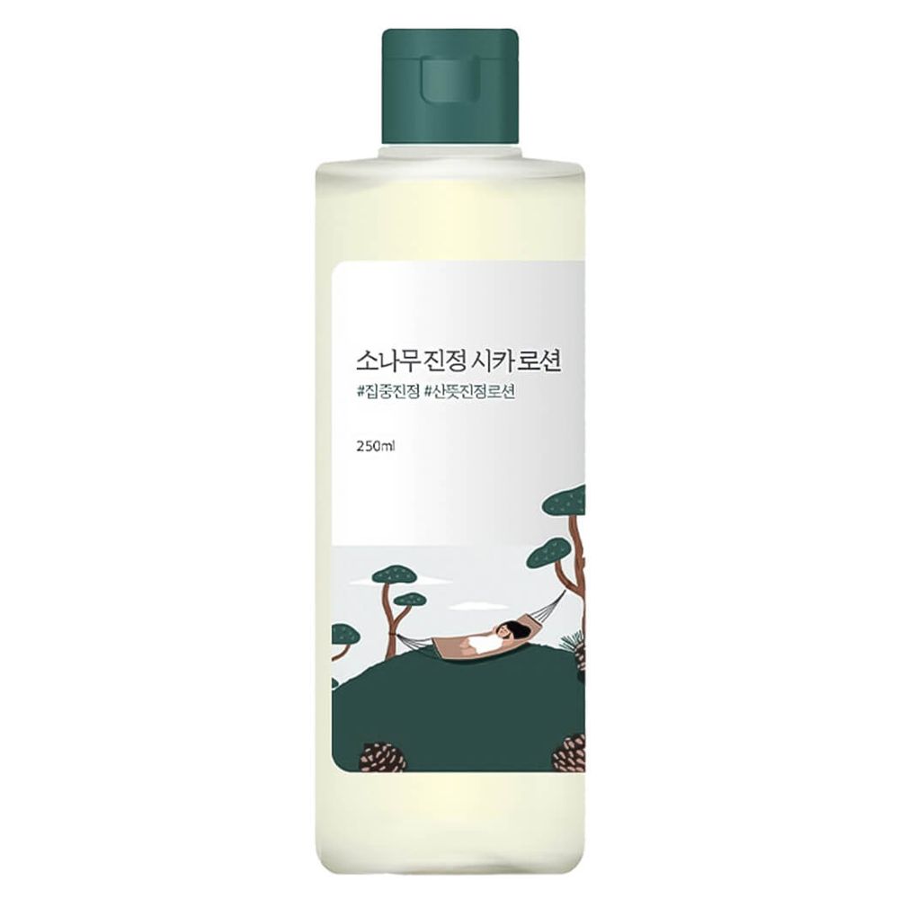 Тоник с экстрактами сосны и центеллы ROUND LAB Pine Calming Cica Toner 250мл