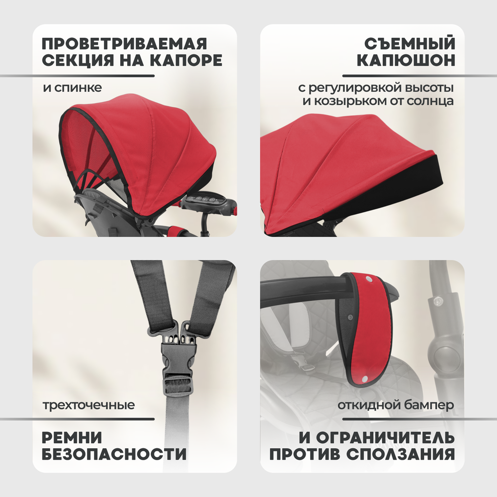 Велосипед-трансформер 6в1 BubaGO Dragon