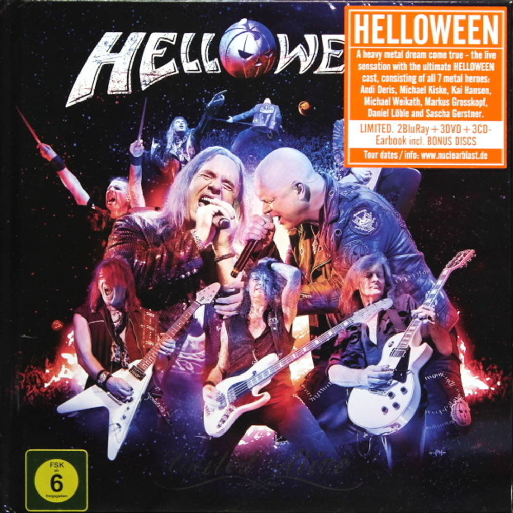 Helloween / United Alive (3CD+3DVD+2Blu-ray)