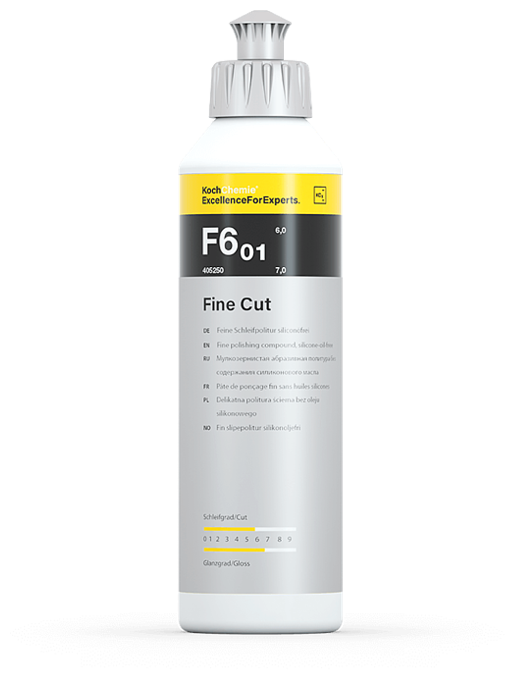 KochChemie F6.01 Полировальная паста мелкозернистая абразивная Fine Cut (250  мл)