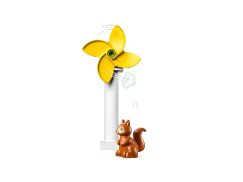 Конструктор LEGO Duplo 10985 Ветряная турбина и электромобиль