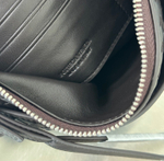 Клатч Bottega Veneta — чёрный с тёмно-коричневой отделкой — фото 8