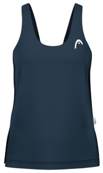 Футболка для девочки теннисная Head Girls Spirit Tank - небесный