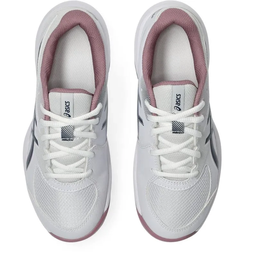 Детские теннисные кроссовки Asics Gel-Game GS - white/independence blue