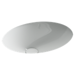 Раковина встраиваемая снизу Ceramicanova Эра (Era) 465x380x190 мм, с отверстием слива - перелива, белый, арт.CN15005