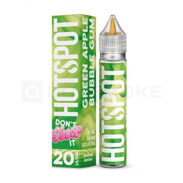 Hotspot Don't Chew It Salt 30 мл - Green Apple Bubble Gum (Ultra)