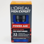 L'Oral Men Expert Восстанавливающий увлажняющий крем c гиалуроновой кислотой Power Age 50 мл (Франция)