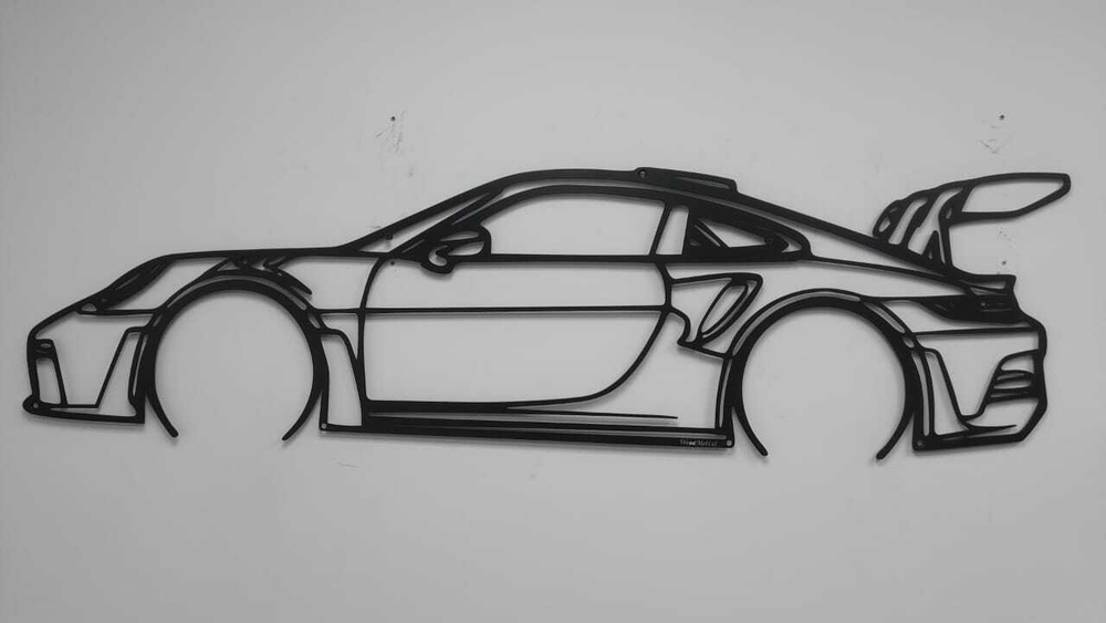 Панно автомобиль "Porsche"