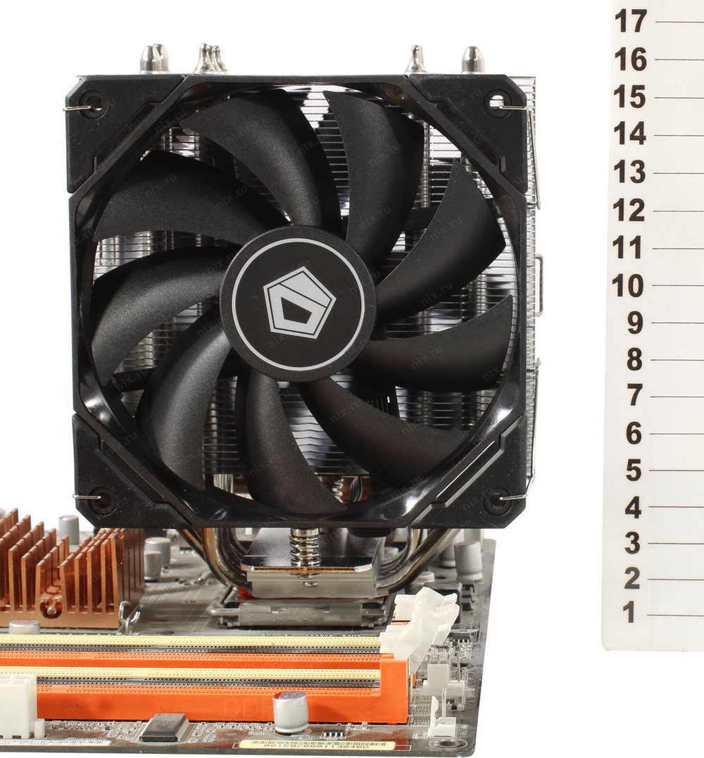 Охладитель ID-Cooling <ID-CPU-SE-225-XT-BASIC> (4пин,115x/1200/1700/2011/2066/AM4/AM5,15.2-35.2дБ,70