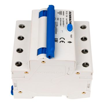 Дифавтомат Schrack Technik 3P+N B 32A 30mA тип A 6kA AK668832-- (АВДТ)