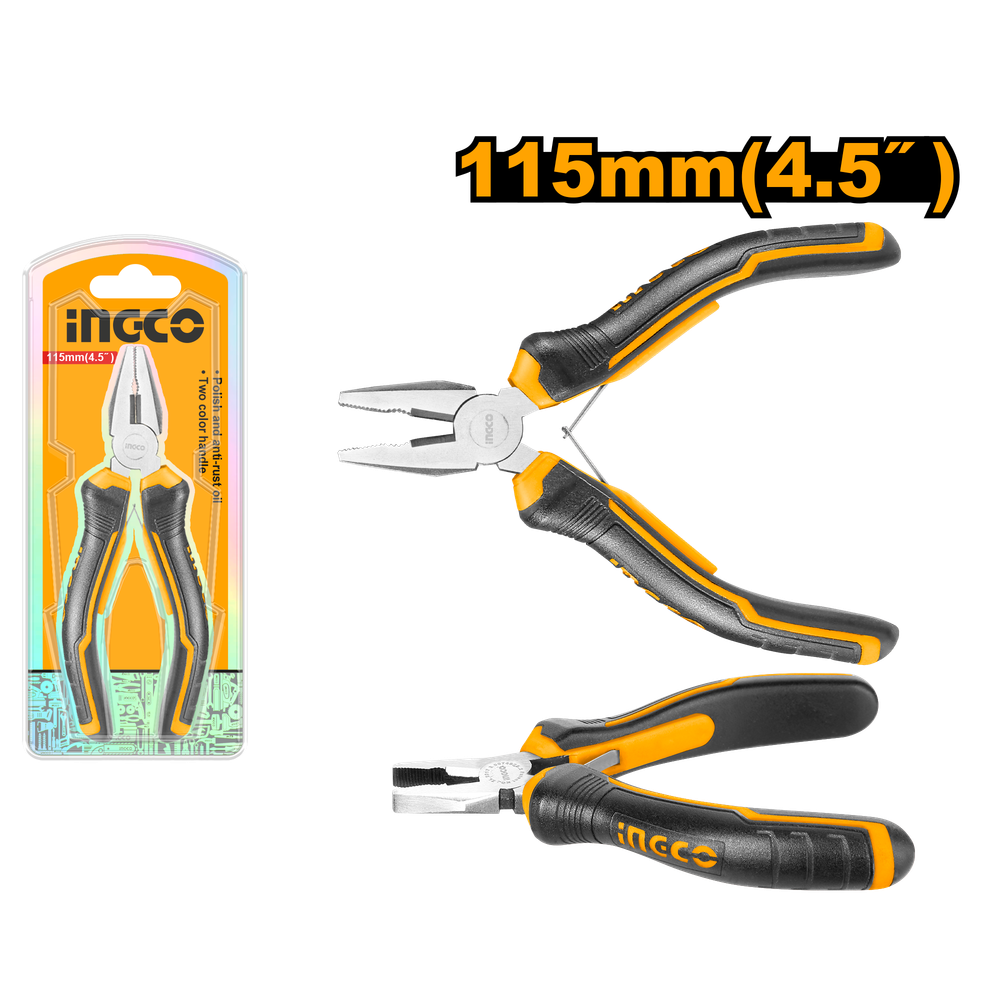 Плоскогубцы мини INGCO HMCP08115 115 мм Плоскогубцы мини INGCO HMCP08115 115 мм