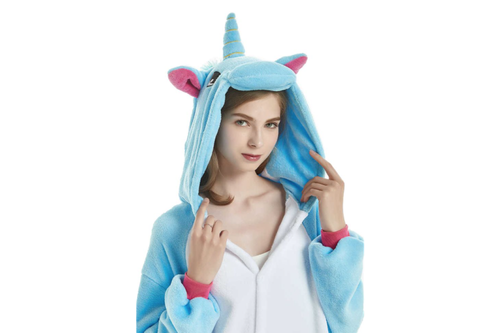 Кигуруми FunFur Единорог Пегас Голубой L