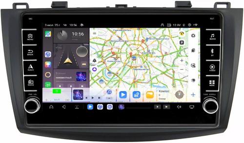 Магнитола для Mazda 3, Axela 2009-2013 - Kuberg OL-9507 (кнопки и крутилки) Android 13, Быстрая, CarPlay, 4G SIM-слот