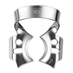 Кламп коффердам №7 для моляров KSK (Dentech, Япония). Купить на kofferdam.pro