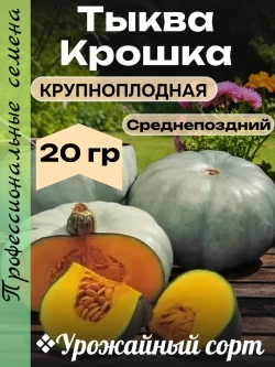 Семена Тыква крупноплодная Крошка 20 гр
