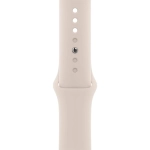 Умные часы Apple Watch Series 8 GPS, 41mm, Aluminium Case with Sport Band, Starlight (Сияющая звезда)