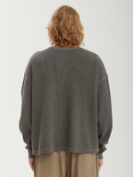 Мужской Лонгслив Waffle Henley