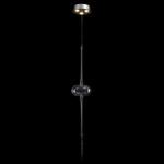Подвесной светодиодный светильник Crystal Lux GLASS SP3W LED CHROME