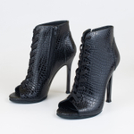 Ботильоны HighHeels с молнией (каблук 11 см)