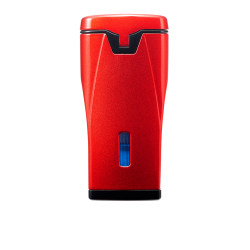 Зажигалка сигарная Colibri Monaco (тройное пламя), серый металлик