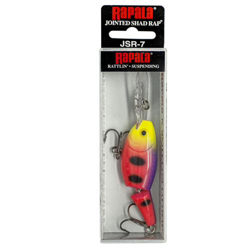 Воблер RAPALA Jointed Shad Rap JSR07 / 7 см, 13 г, цвет FPN