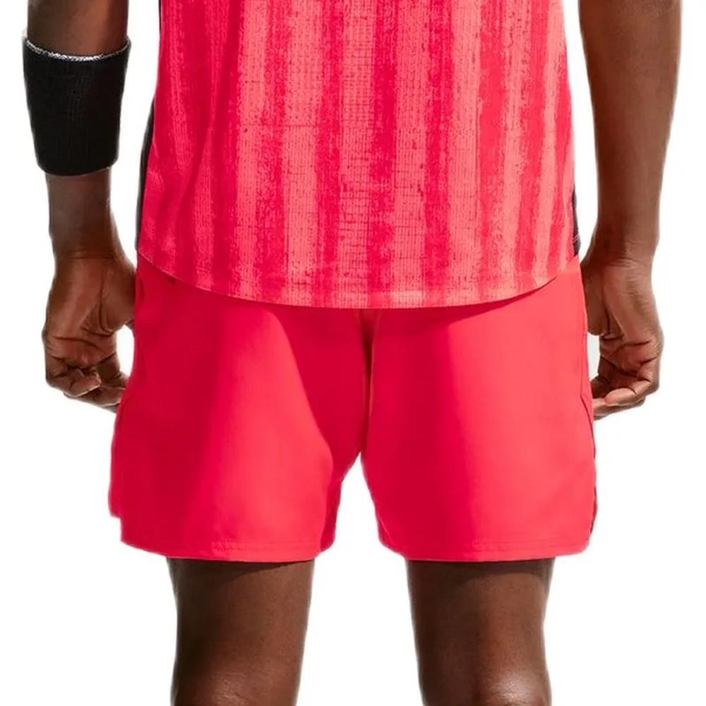 Мужские теннисные шорты Nike Court Dri-Fit Victory 7" - bright crimson/black