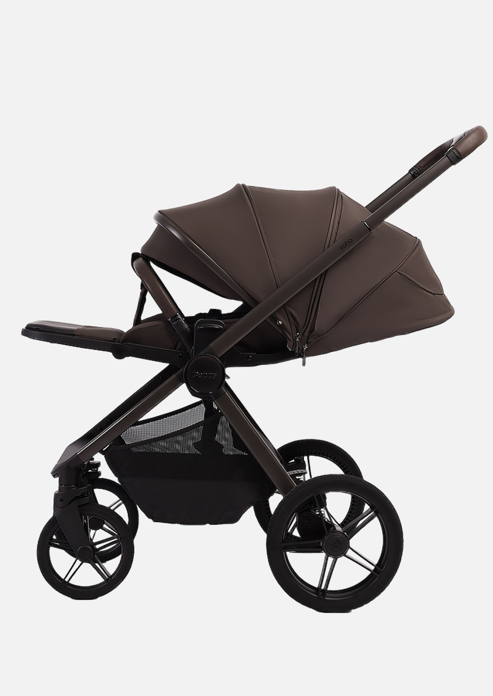 Peppy Коляска детская Soho 2 в 1 Brown коричневый